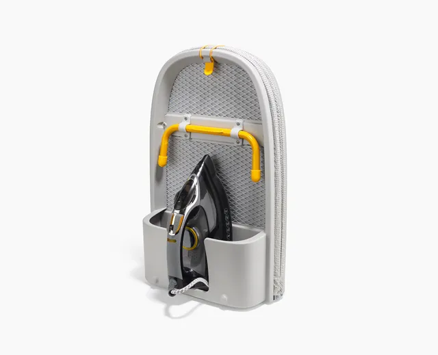 joseph-joseph-pocket-max-110cm-folding-ecru-ironing-board image 1
