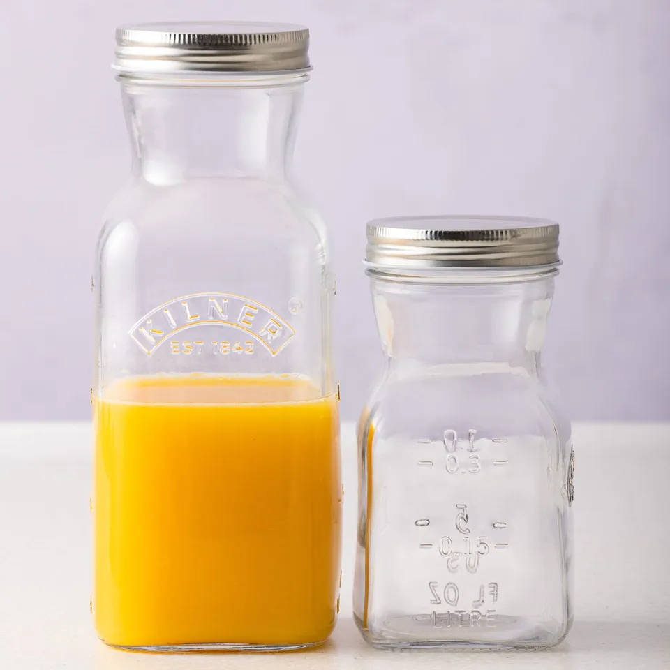kilner-juice-and-sauce-bottles-set-of-6-3x17oz-3x34oz-with-labels image 1