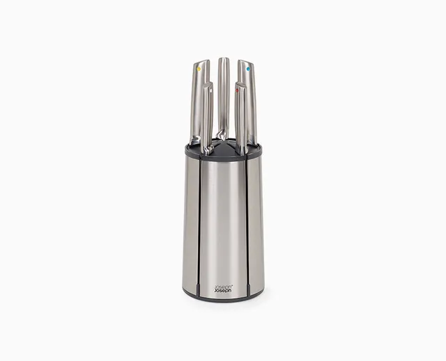 joseph-joseph-elevate-steel-knives-carousel-5-piece-set image 1