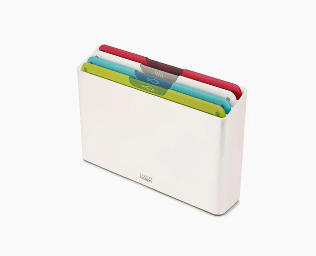 joseph-joseph-folio-icon-4-piece-white-chopping-board-set-regular-color-coded-wi image 1