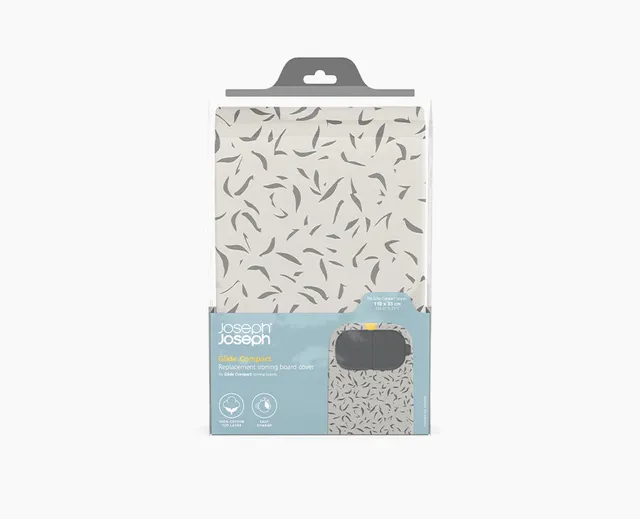 joseph-joseph-glide-compact-110cm-ecru-ironing-board-cover-replacement image 1