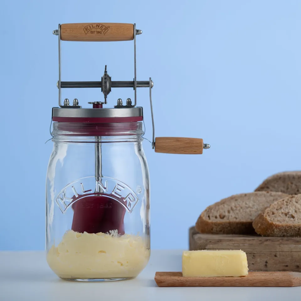 kilner-butter-churning-set-complete-kit-for-homemade-butter image 1