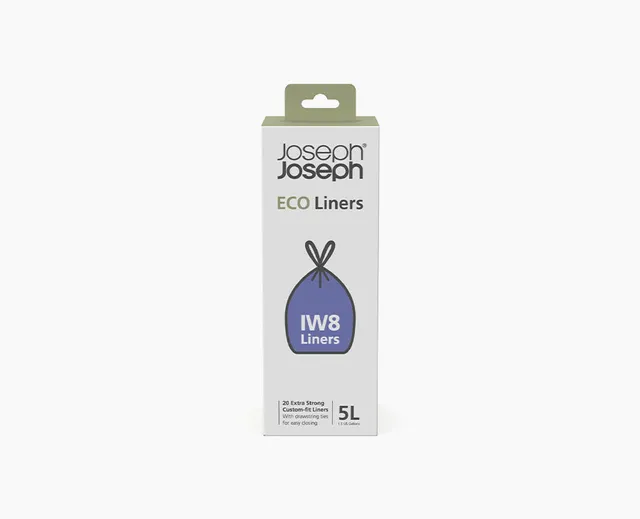 joseph-joseph-iw8-5l-custom-fit-recycled-bin-liners-pack-of-20 image 1