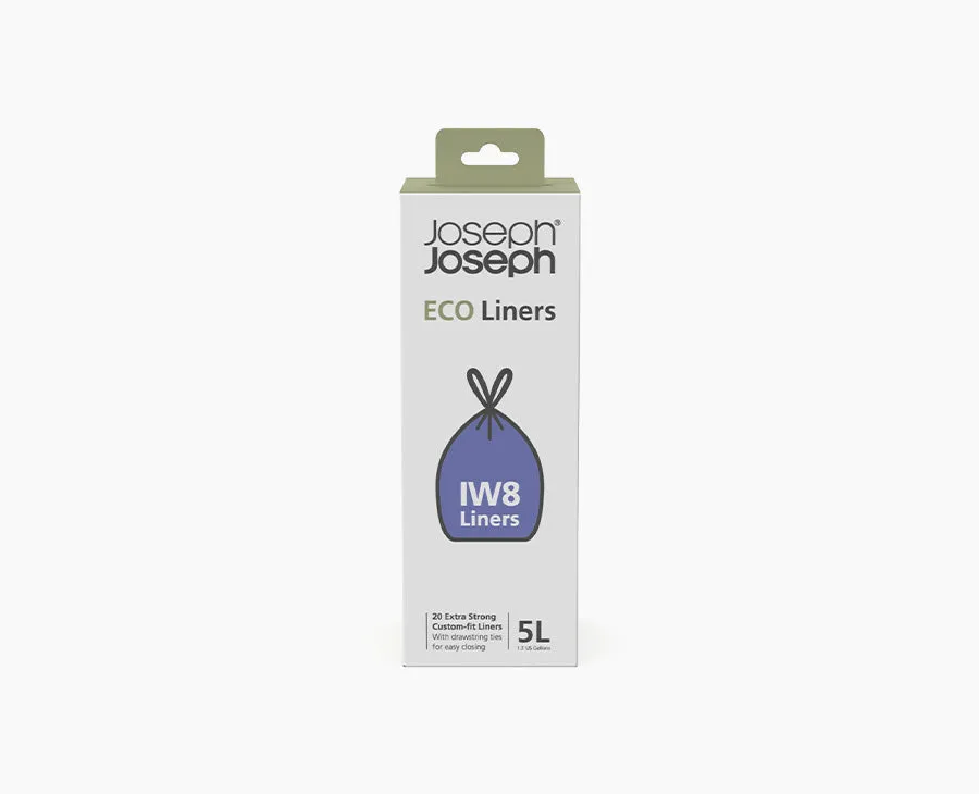 joseph-joseph-iw8-5l-custom-fit-recycled-bin-liners-pack-of-20 image 1