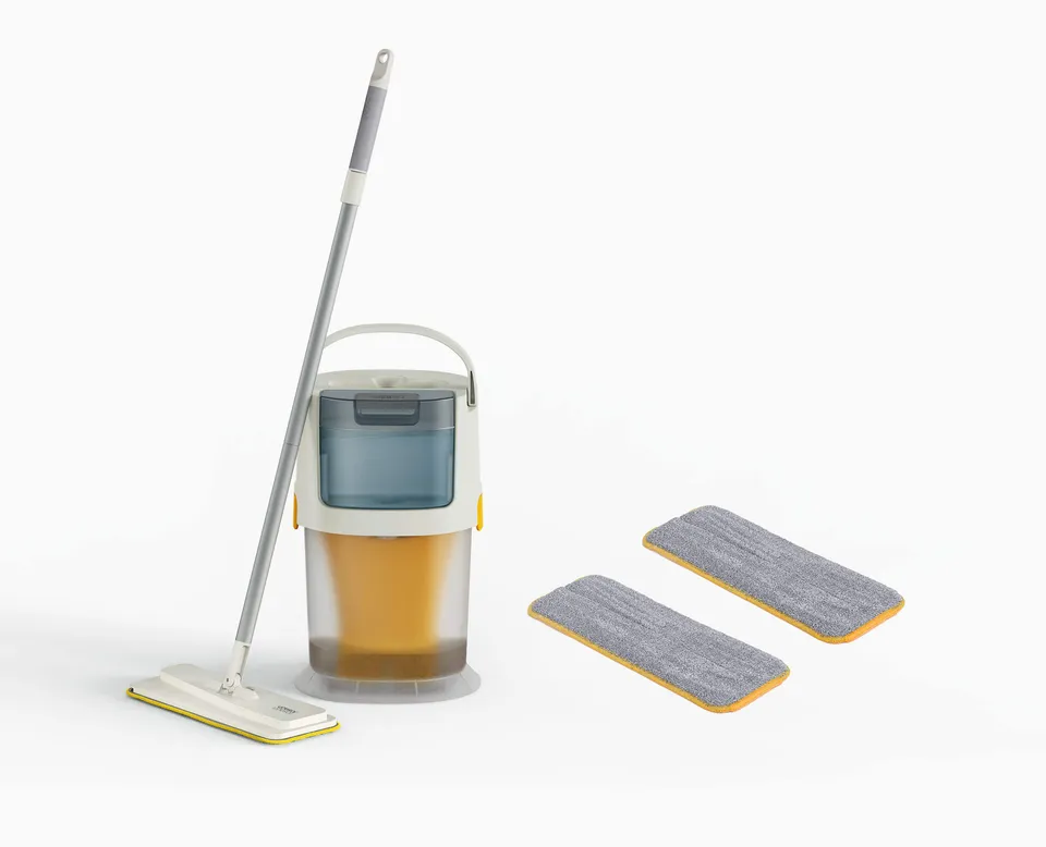 joseph-joseph-ultraclean-microfibre-floor-mop-bundle-with-2-extra-pads-sprayclea image 1
