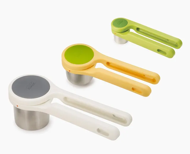 joseph-joseph-helix-3-piece-gadget-set-potato-ricer-garlic-press-citrus-juicer image 1