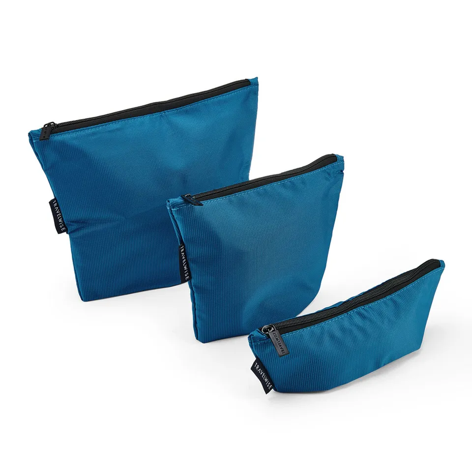 built-travelwise-3-piece-top-zip-pouch-set-small-medium-large-polyester-pouches- image 1