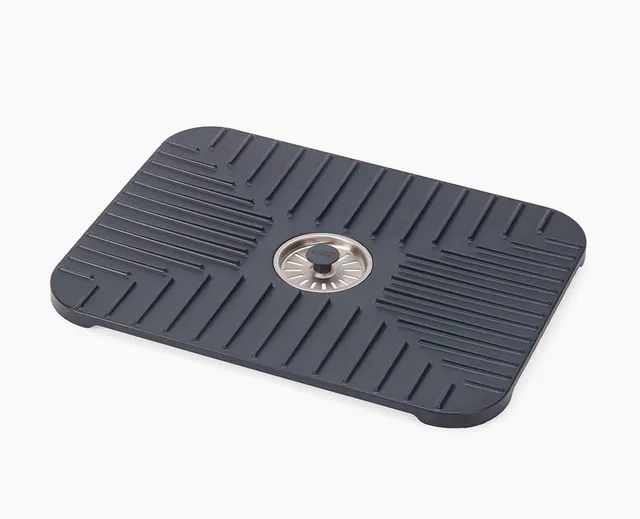 joseph-joseph-sinkshield-grey-sink-protector-non-slip-drainage-enhancing-sink-ma image 1