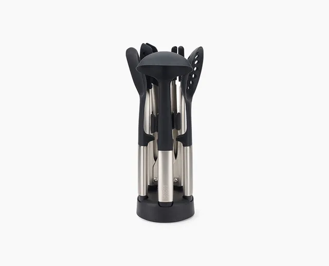joseph-joseph-elevate-fusion-5-piece-stainless-steel-utensil-set-with-compact-st image 1
