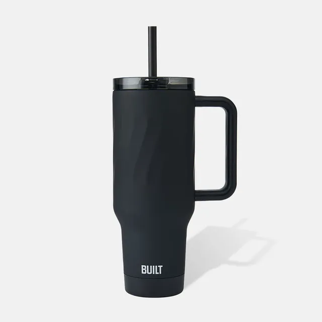 built-40-oz-wave-tumbler-with-handle-and-straw image 1