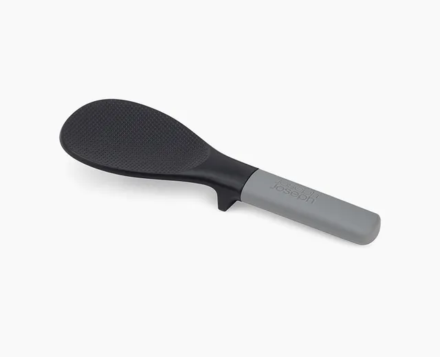 joseph-joseph-elevate-fusion-black-rice-spoon-anti-stick-textured-paddle image 1