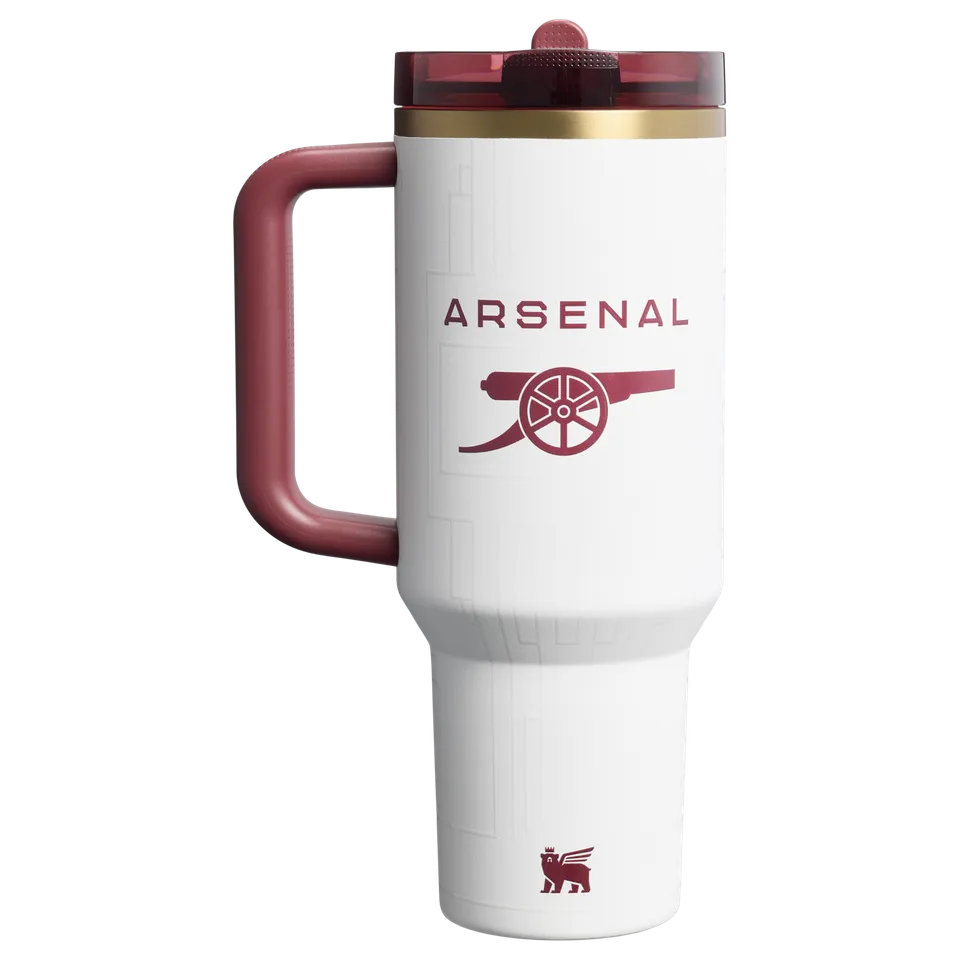 stanley-1913-x-arsenal-quencher-protour-flip-straw-tumbler-40-oz-leakproof-insul image 1