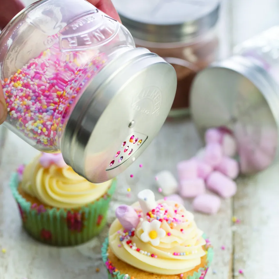 kilner-storage-jar-with-shaker-lid-set-of-4-250-ml-each image 1