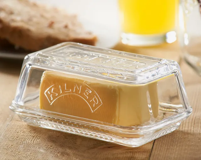 kilner-butter-dish-and-lid-vintage-glass-butter-keeper-fits-250g image 1