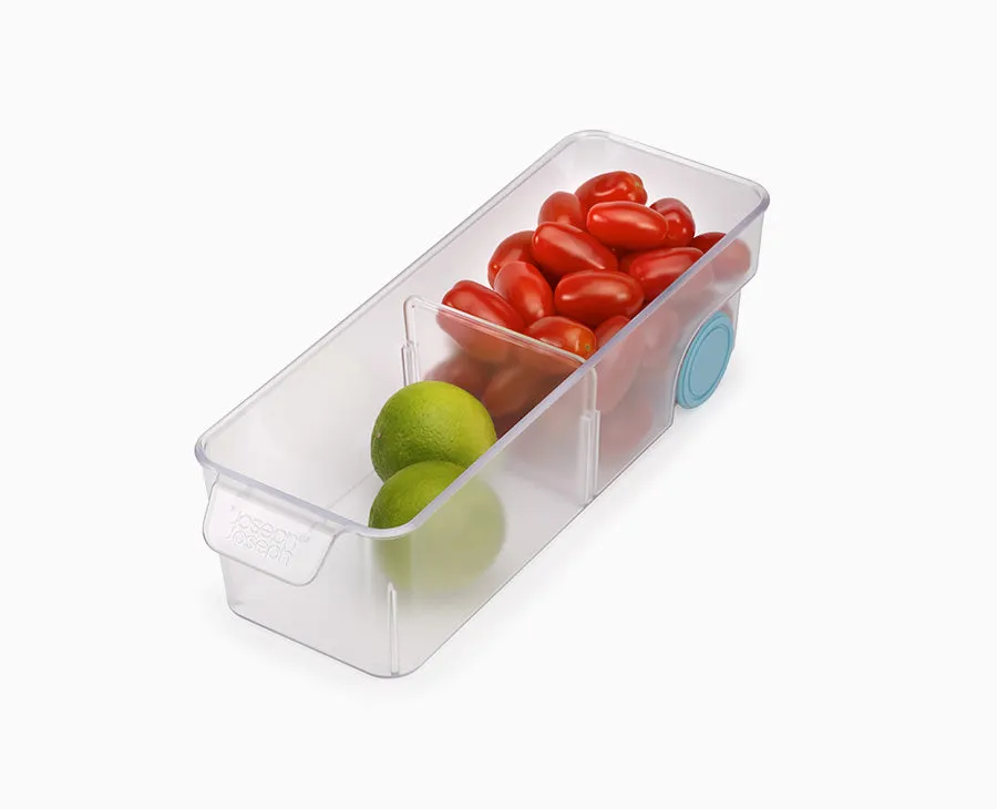 joseph-joseph-fridgestore-compact-clear-storage-bin-drawer-style-with-handle-whe image 1