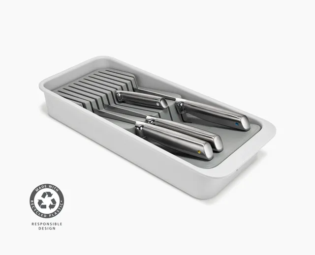 joseph-joseph-drawerstore-2-tier-compact-knife-organiser-holds-11-knives-space-s image 1