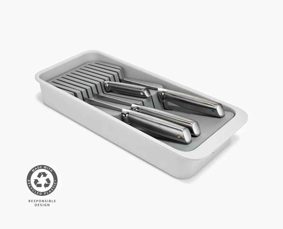 joseph-joseph-drawerstore-2-tier-compact-knife-organiser-holds-11-knives-space-s image 1