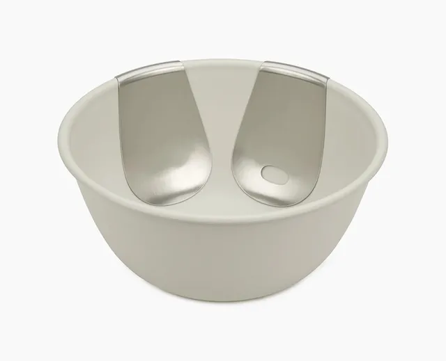 joseph-joseph-uno-salad-bowl-servers-set-with-stainless-steel-servers image 1