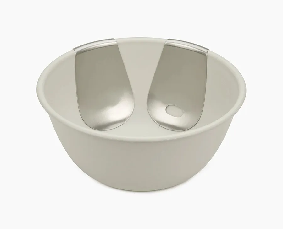 joseph-joseph-uno-salad-bowl-servers-set-with-stainless-steel-servers image 1
