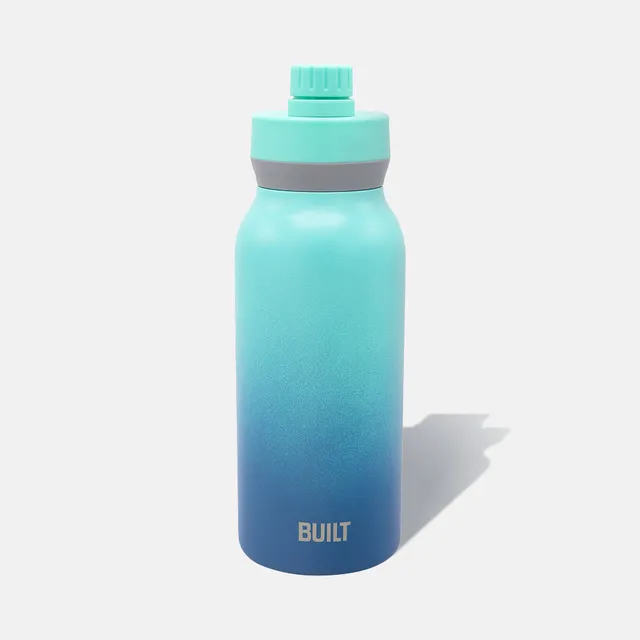 built-32oz-wide-mouth-cascade-with-chug-lid-stainless-steel-insulated-bottle image 1