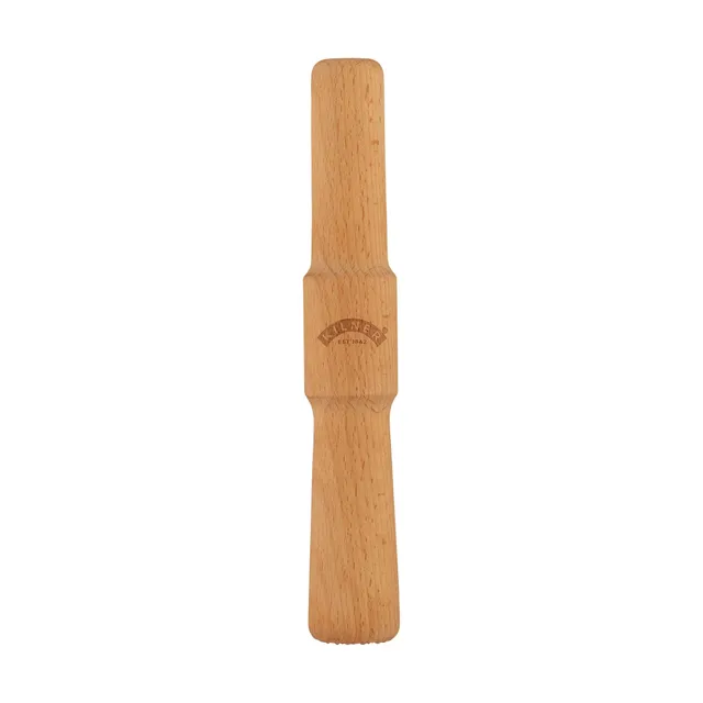 kilner-fermentation-packer-beech-wood-tool-textured-mashing-head-for-sauerkraut- image 1