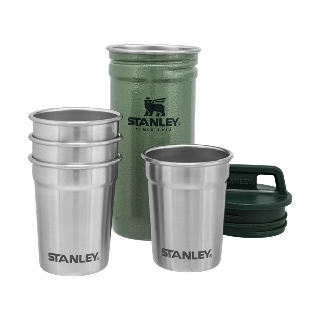 stanley-1913-adventure-nesting-shot-glass-set-4-pack-stainless-steel-packable-du image 1