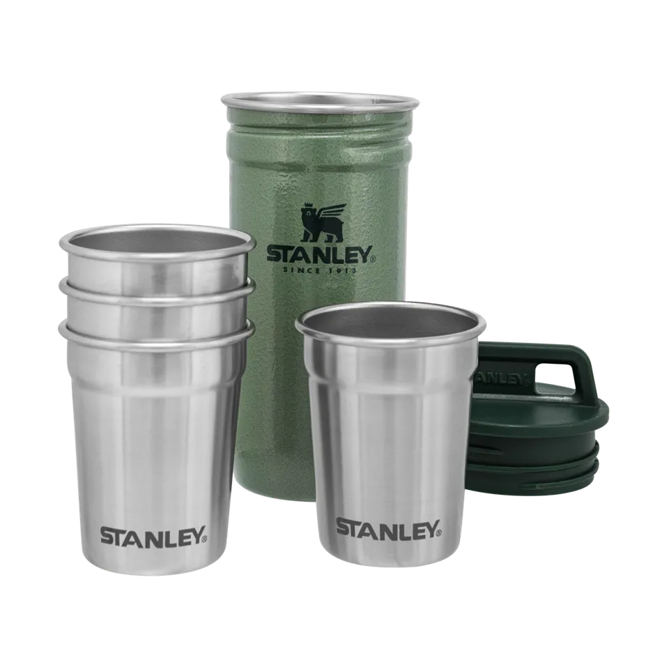 stanley-1913-adventure-nesting-shot-glass-set-4-pack-stainless-steel-packable-du image 1
