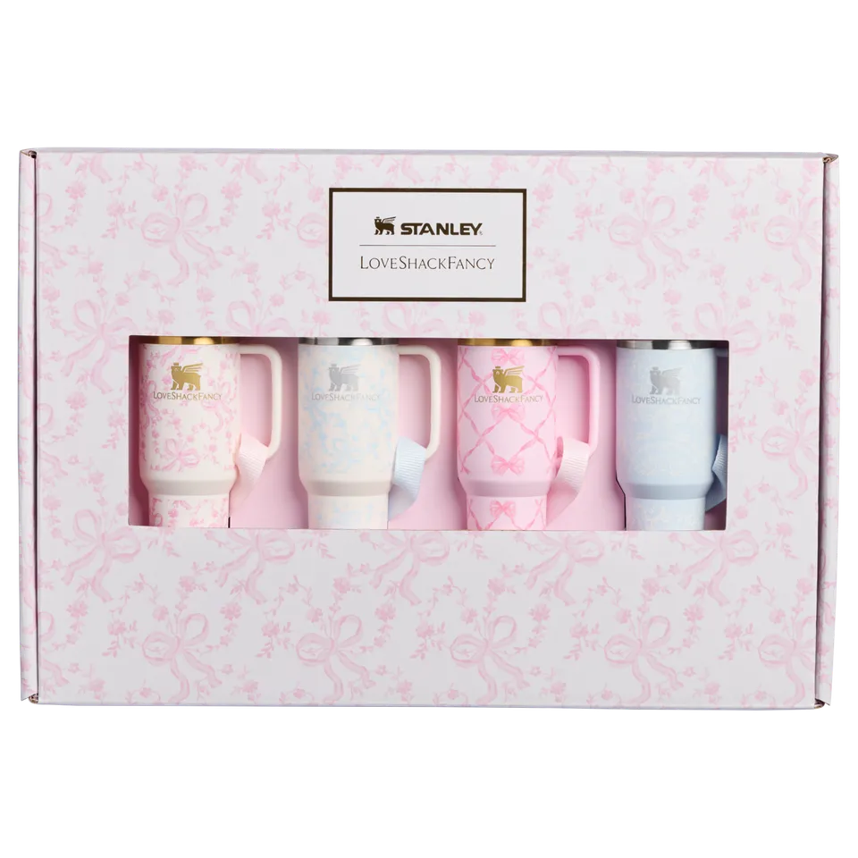 stanley-1913-x-loveshackfancy-holiday-quencher-protour-ornament-set-mini-tumbler image 1