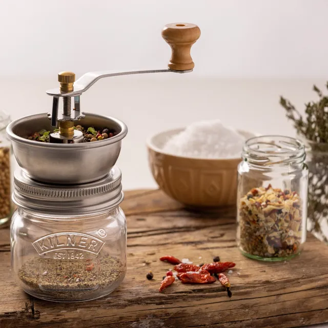 kilner-seasoning-grinder-with-8-5-oz-preserve-jar image 1