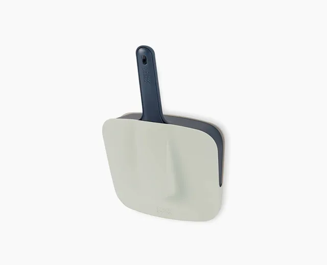 joseph-joseph-cleanstore-wall-mounted-dustpan-brush-set-blue image 1