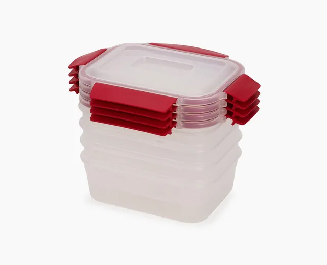 joseph-joseph-nest-lock-4-piece-red-1-1l-food-container-set image 1