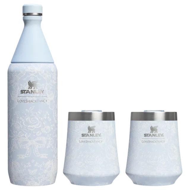 stanley-1913-x-loveshackfancy-holiday-reserve-all-day-wine-set-34-oz-11-oz image 1