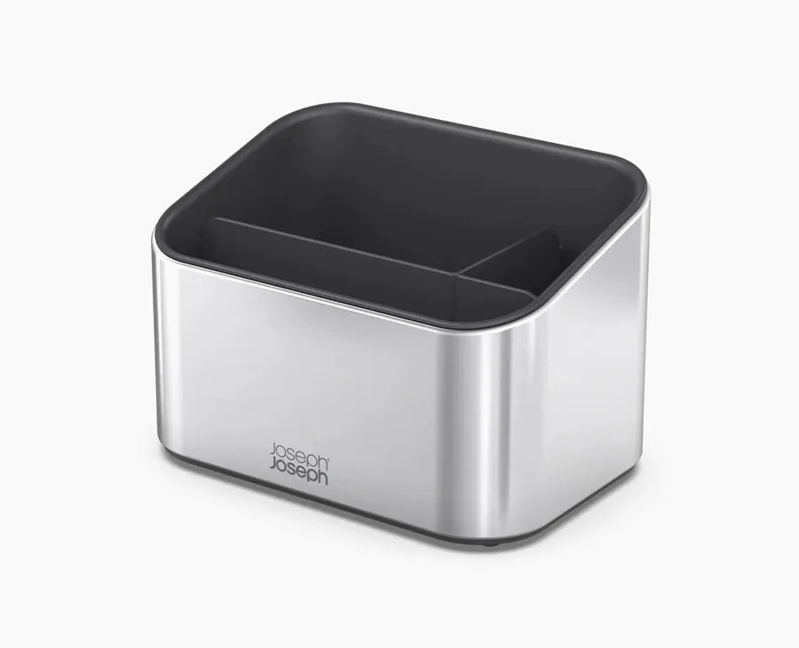 joseph-joseph-surface-stainless-steel-tiered-sink-tidy-grey-stainless image 1