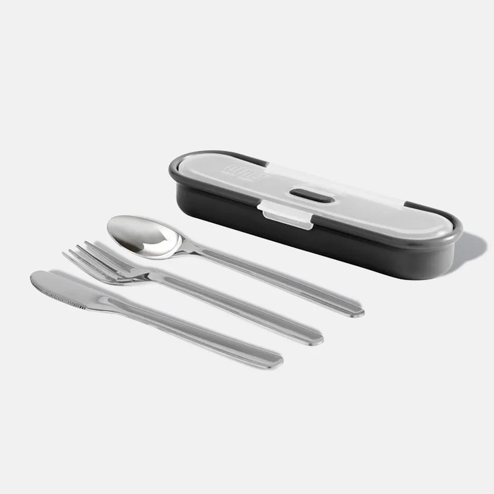 built-gourmet-stainless-steel-utensils-and-case image 1