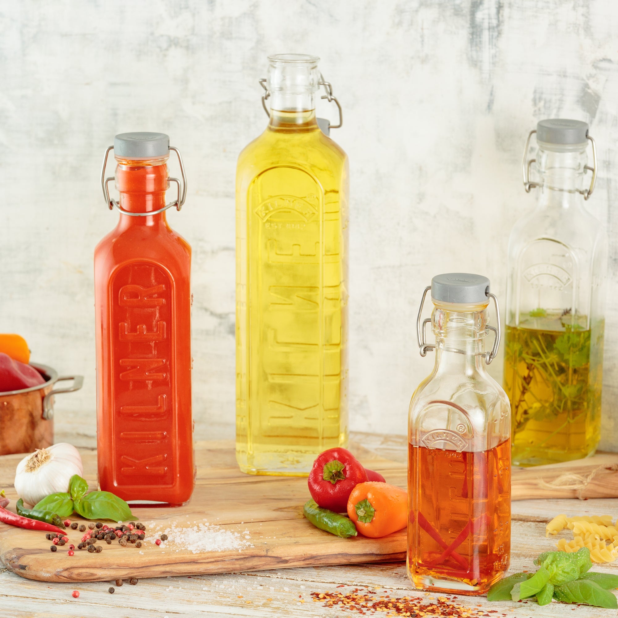 kilner-clip-top-bottles-set-of-6-10oz image 2