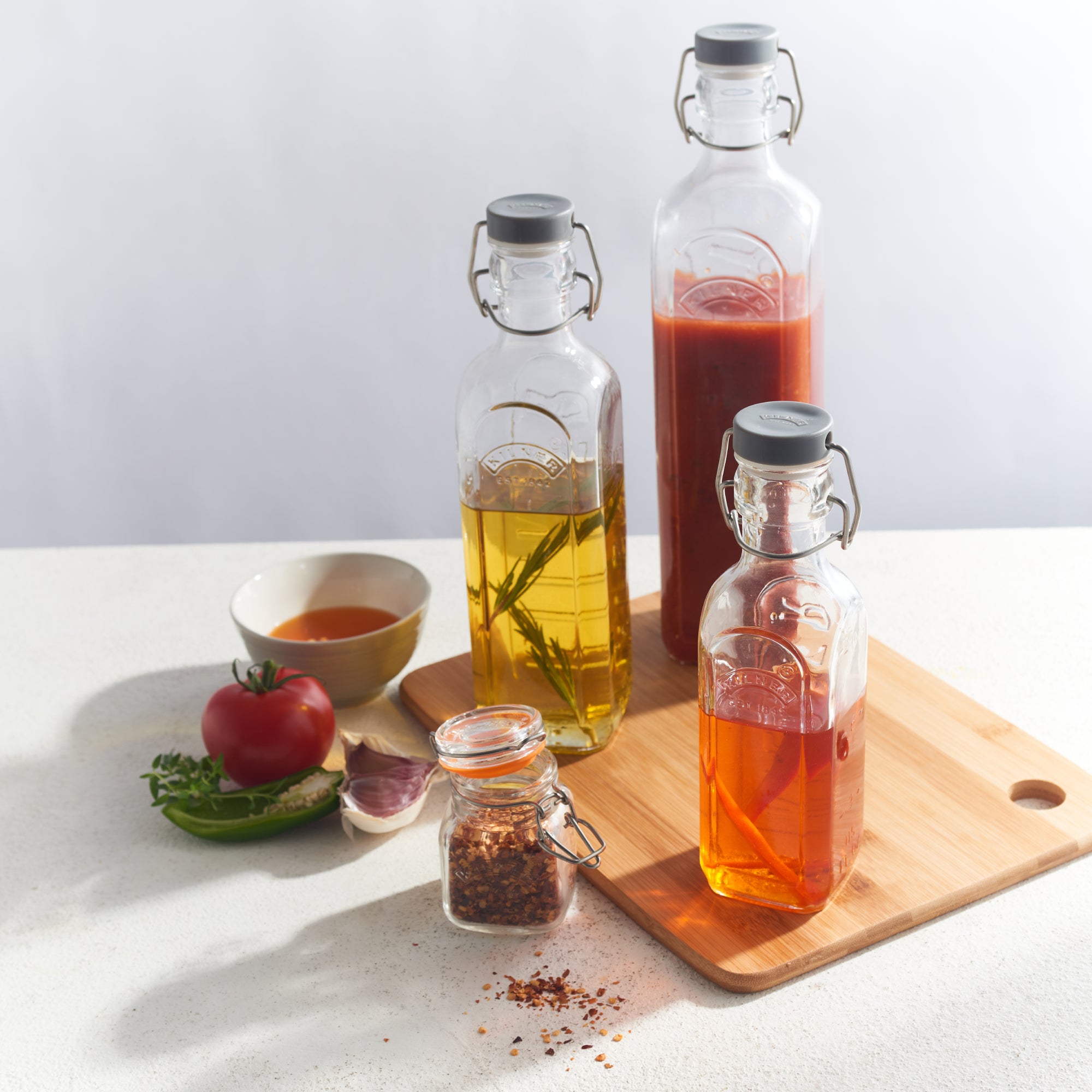 kilner-clip-top-bottles-set-of-6-10oz image 6