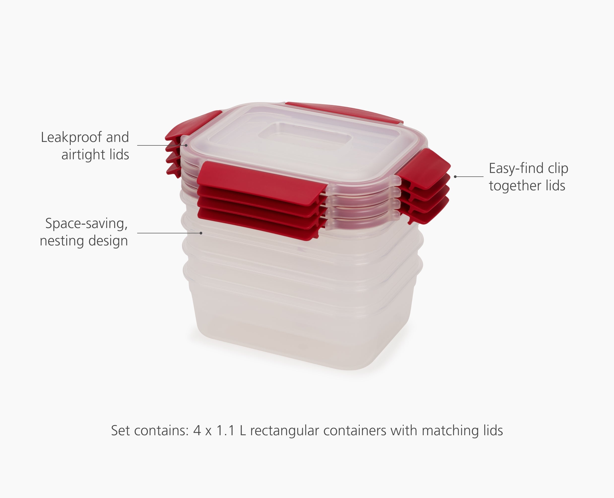 joseph-joseph-nest-lock-4-piece-red-1-1l-food-container-set image 4