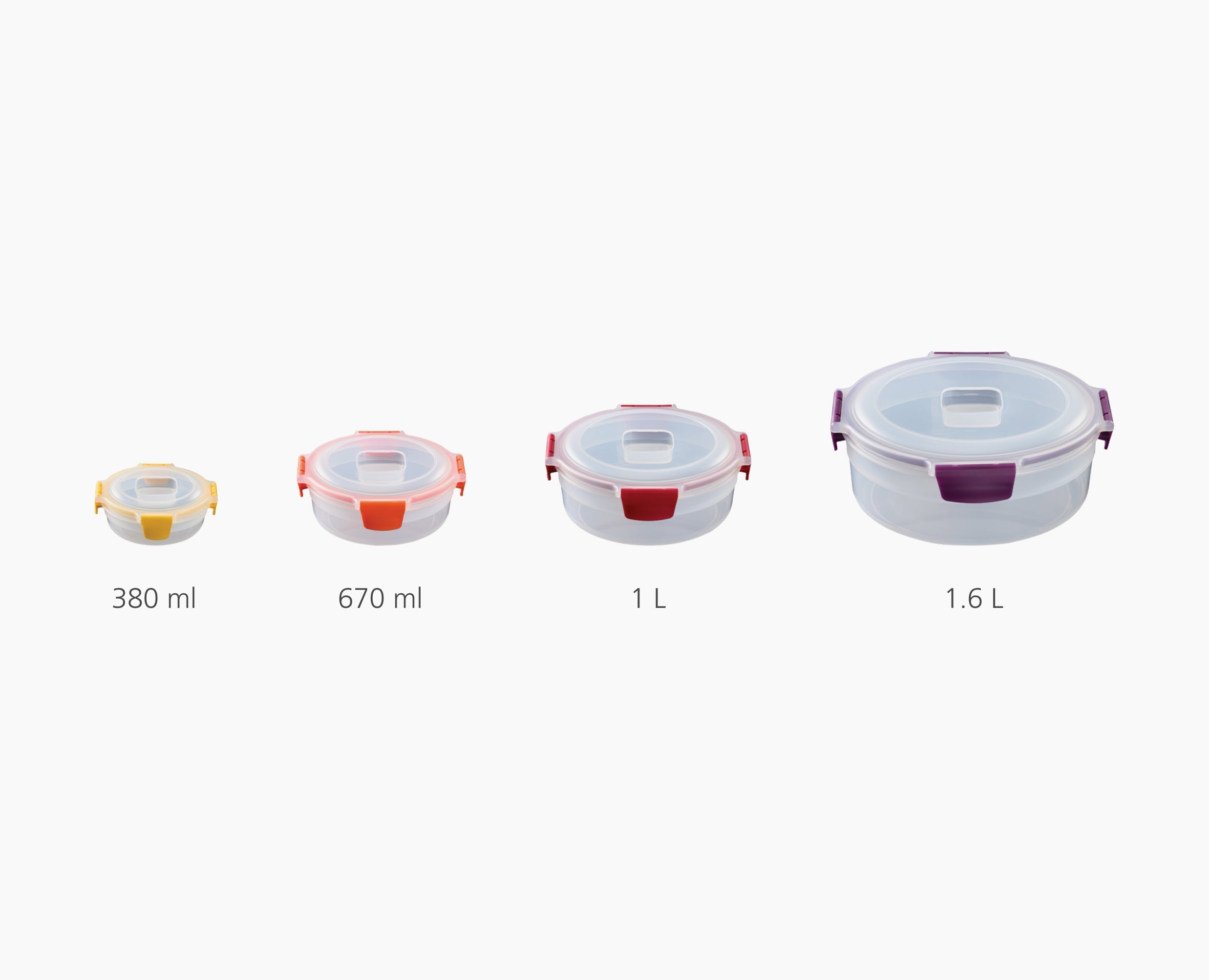 joseph-joseph-nest-lock-4-piece-multicolour-round-food-container-set image 7