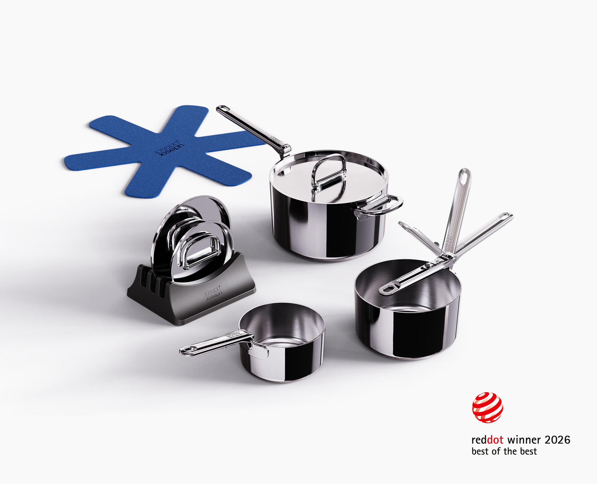 joseph-joseph-space-steel-folding-handle-3-piece-saucepan-set image 4