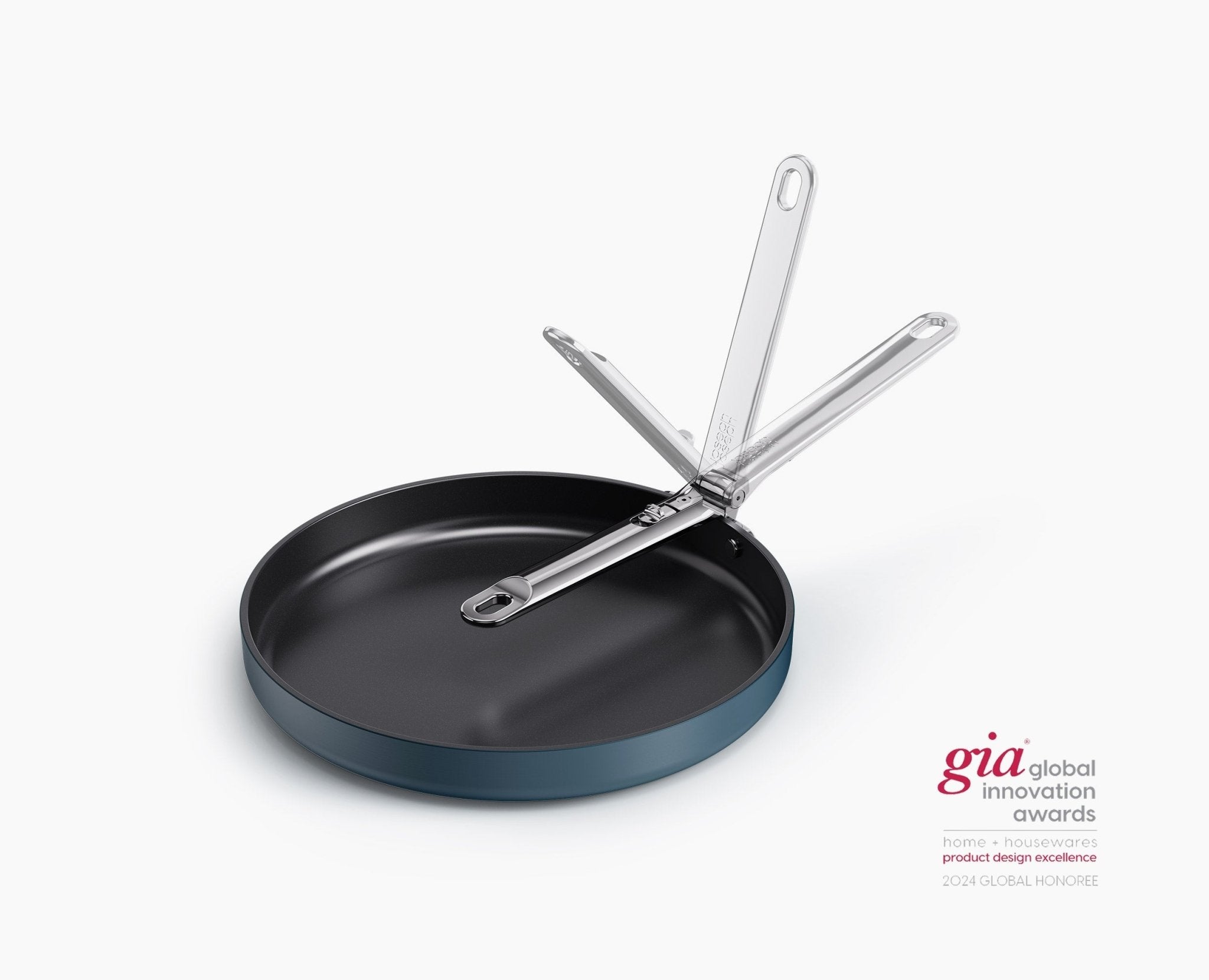 joseph-joseph-space-30cm-non-stick-ceramic-shallow-frying-pan-with-folding-handl image 3