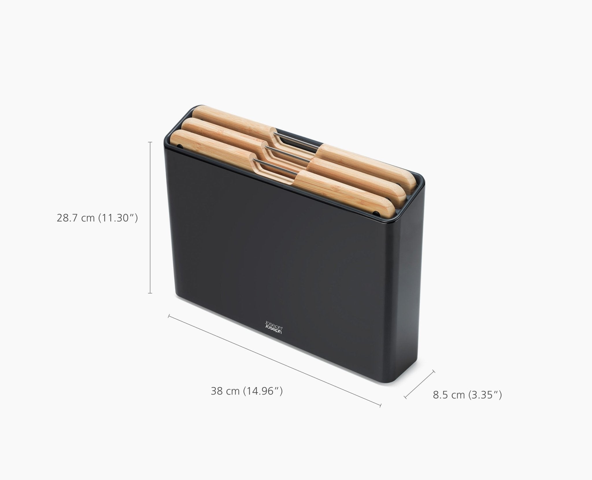 joseph-joseph-folio-steel-3-piece-bamboo-chopping-board-set-with-black-stainless image 7