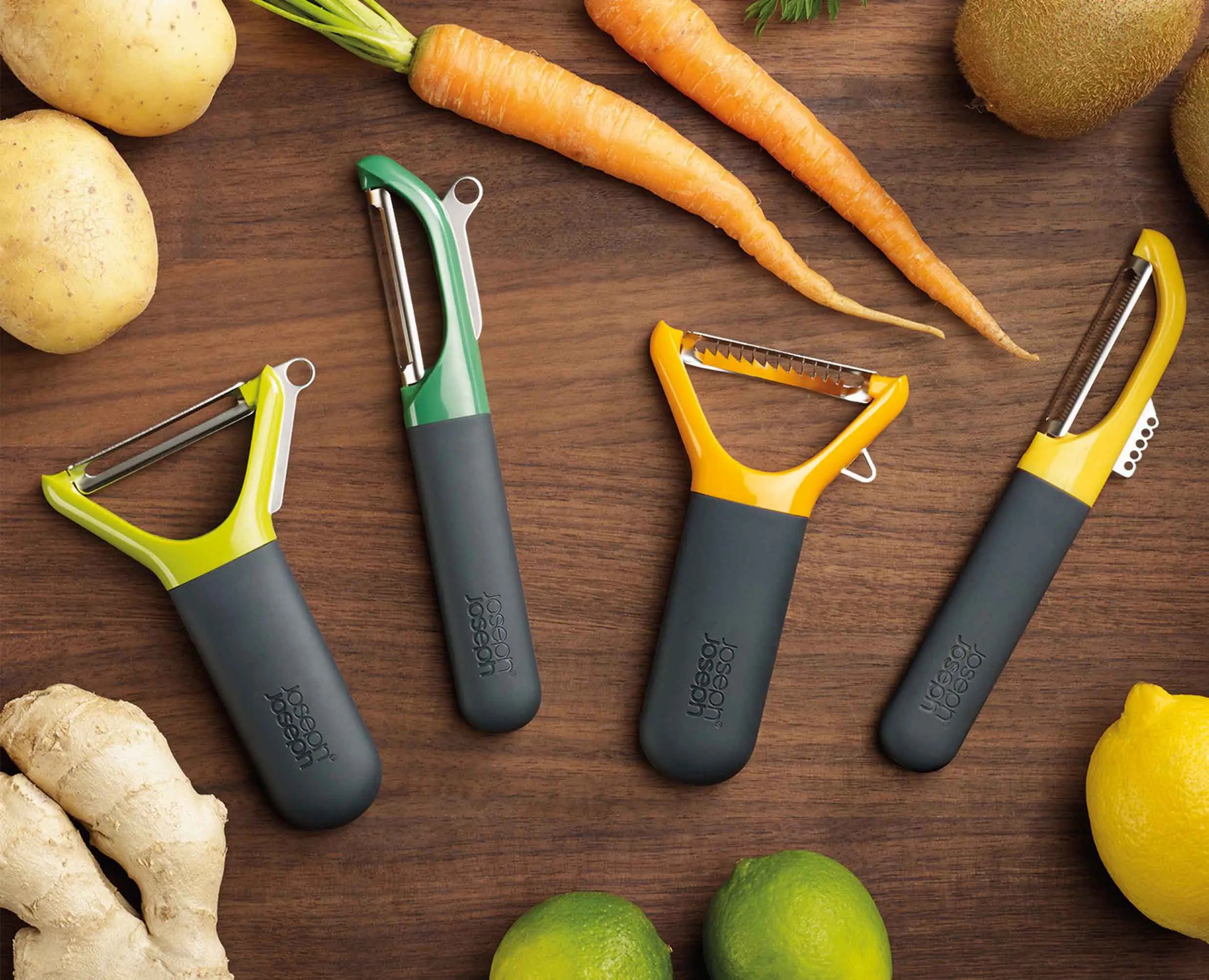 joseph-joseph-multi-peel-dark-green-straight-peeler image 5