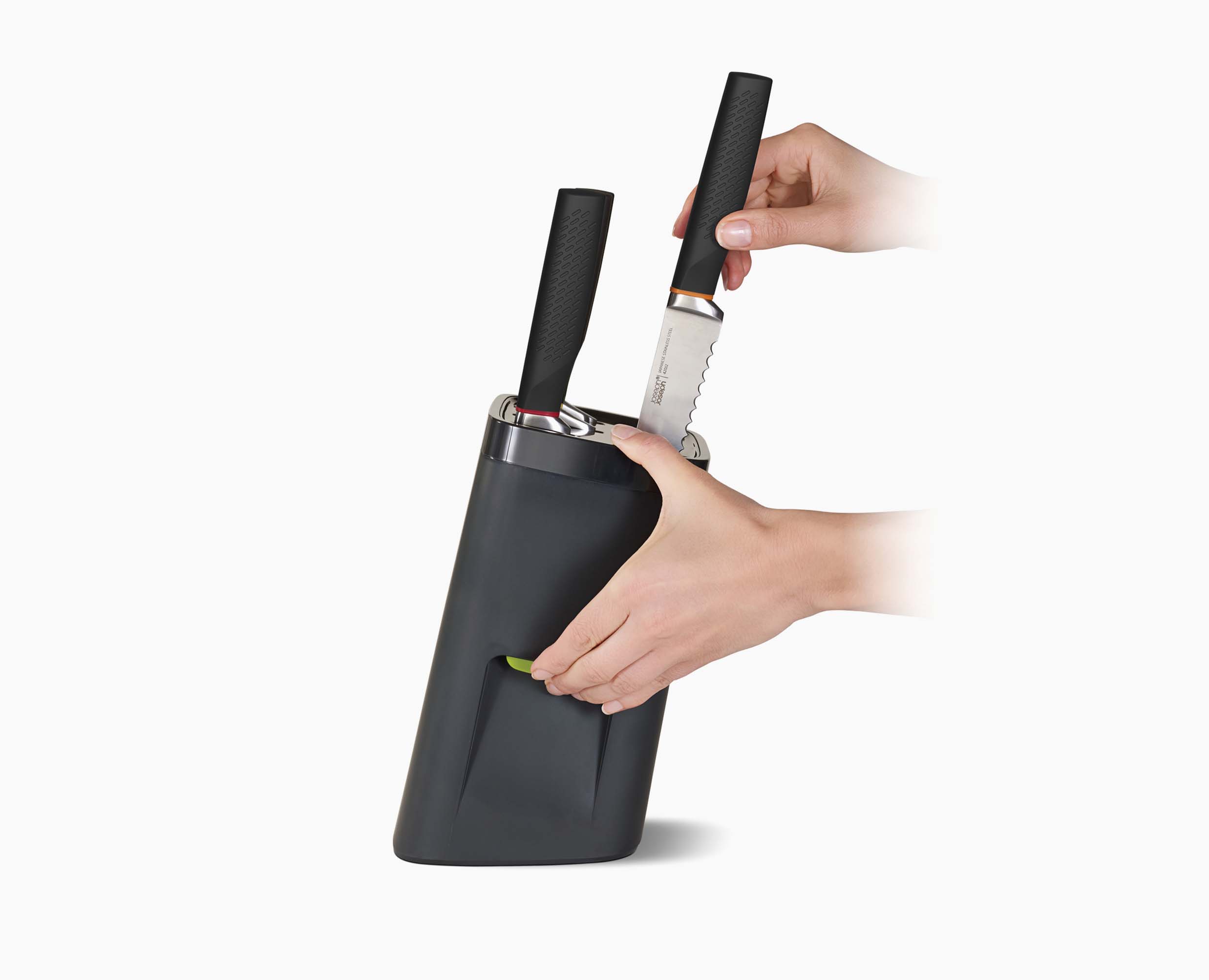joseph-joseph-lockblock-black-knife-block-set image 5