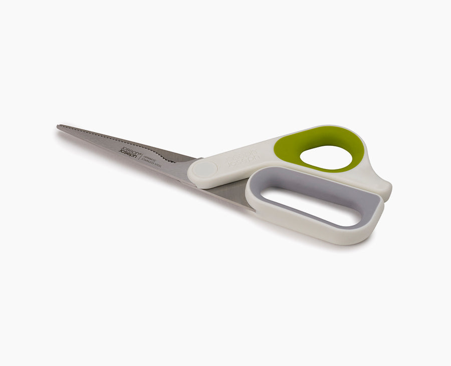 joseph-joseph-powergrip-green-kitchen-scissors-multi-purpose-with-japanese-stain image 1