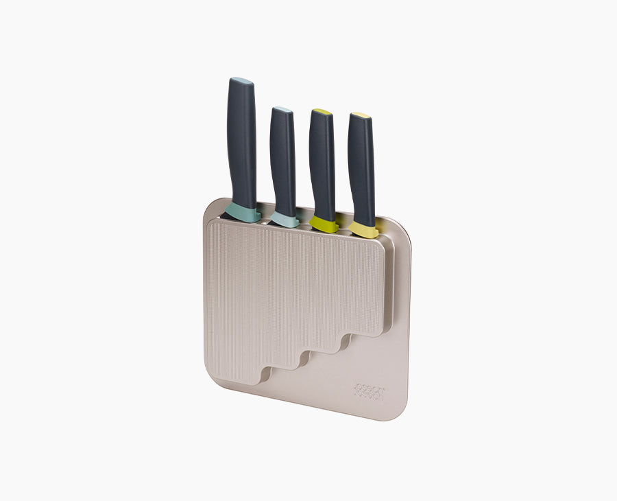 joseph-joseph-doorstore-4-piece-opal-kitchen-knives-set-with-slimline-storage-ca image 1