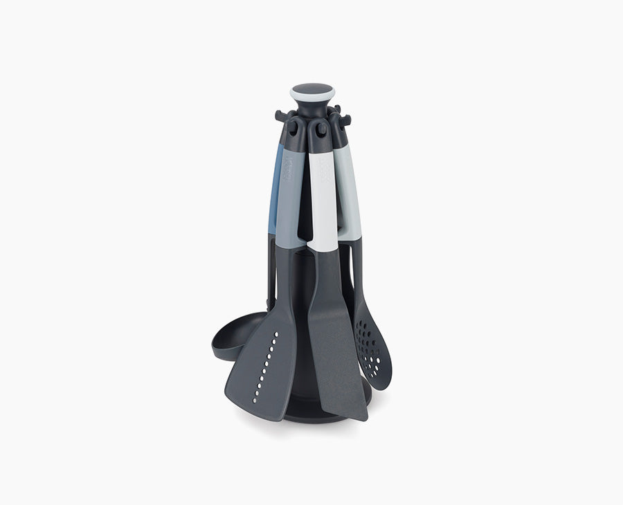 joseph-joseph-elevate-6-piece-blue-utensil-set-editions image 1