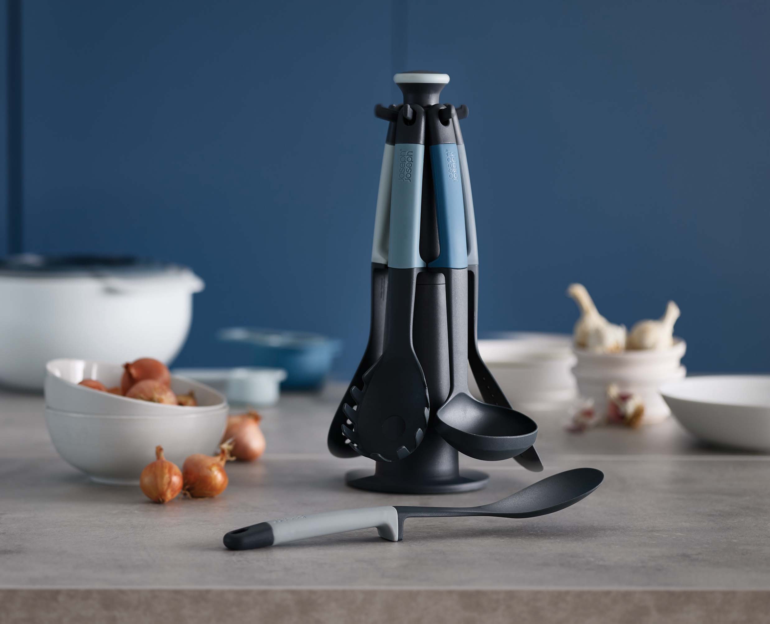 joseph-joseph-elevate-6-piece-blue-utensil-set-editions image 3
