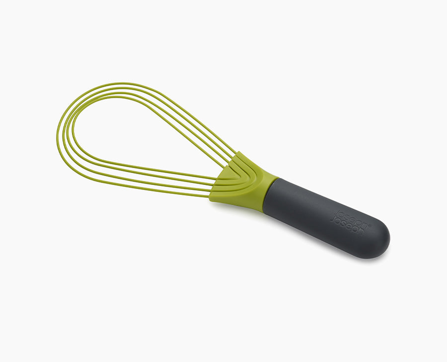 joseph-joseph-twist-2-in-1-whisk-green-balloon-flat-whisk-combo image 1