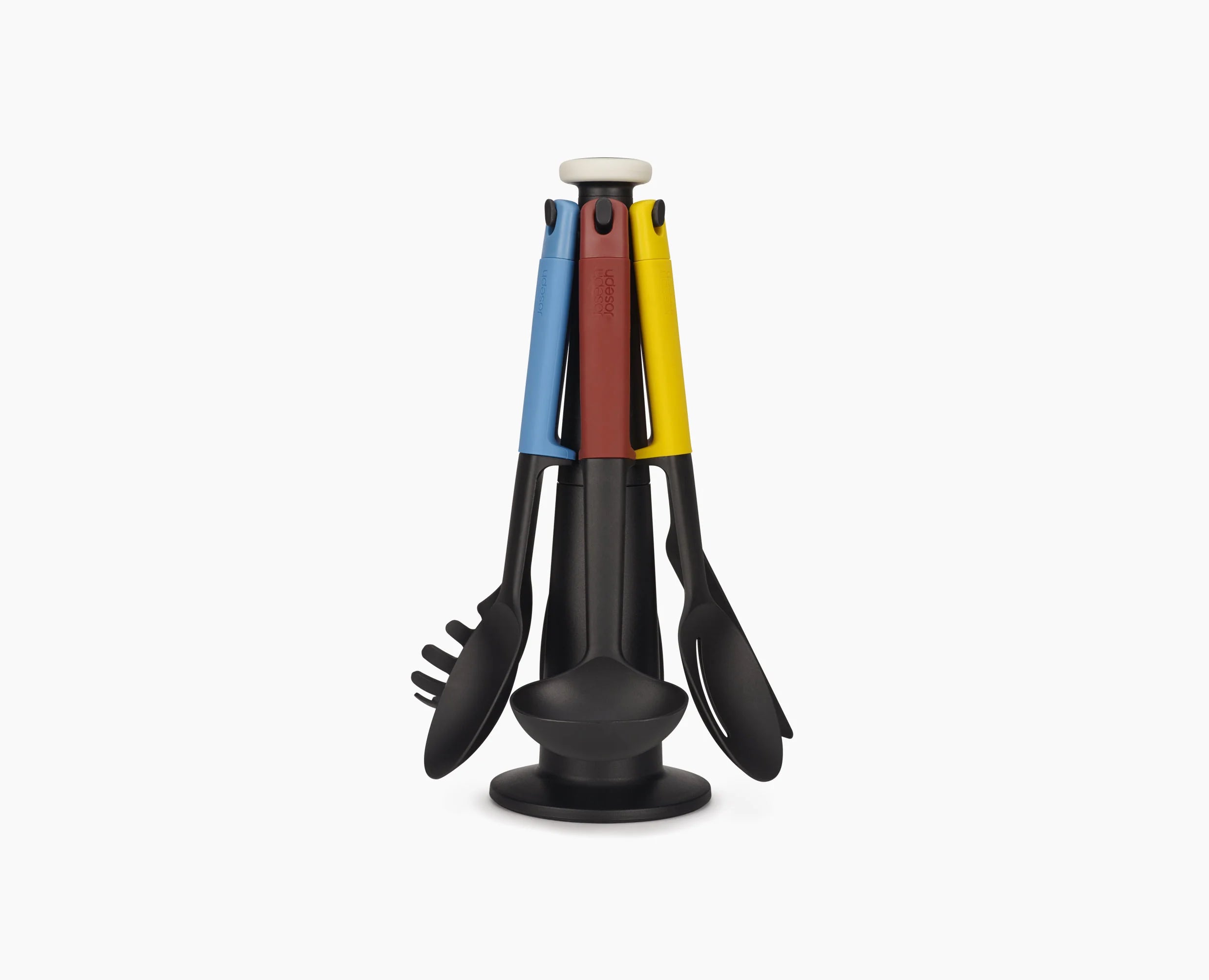 joseph-joseph-elevate-6-piece-multicolour-utensil-set-with-rotating-storage-stan image 4