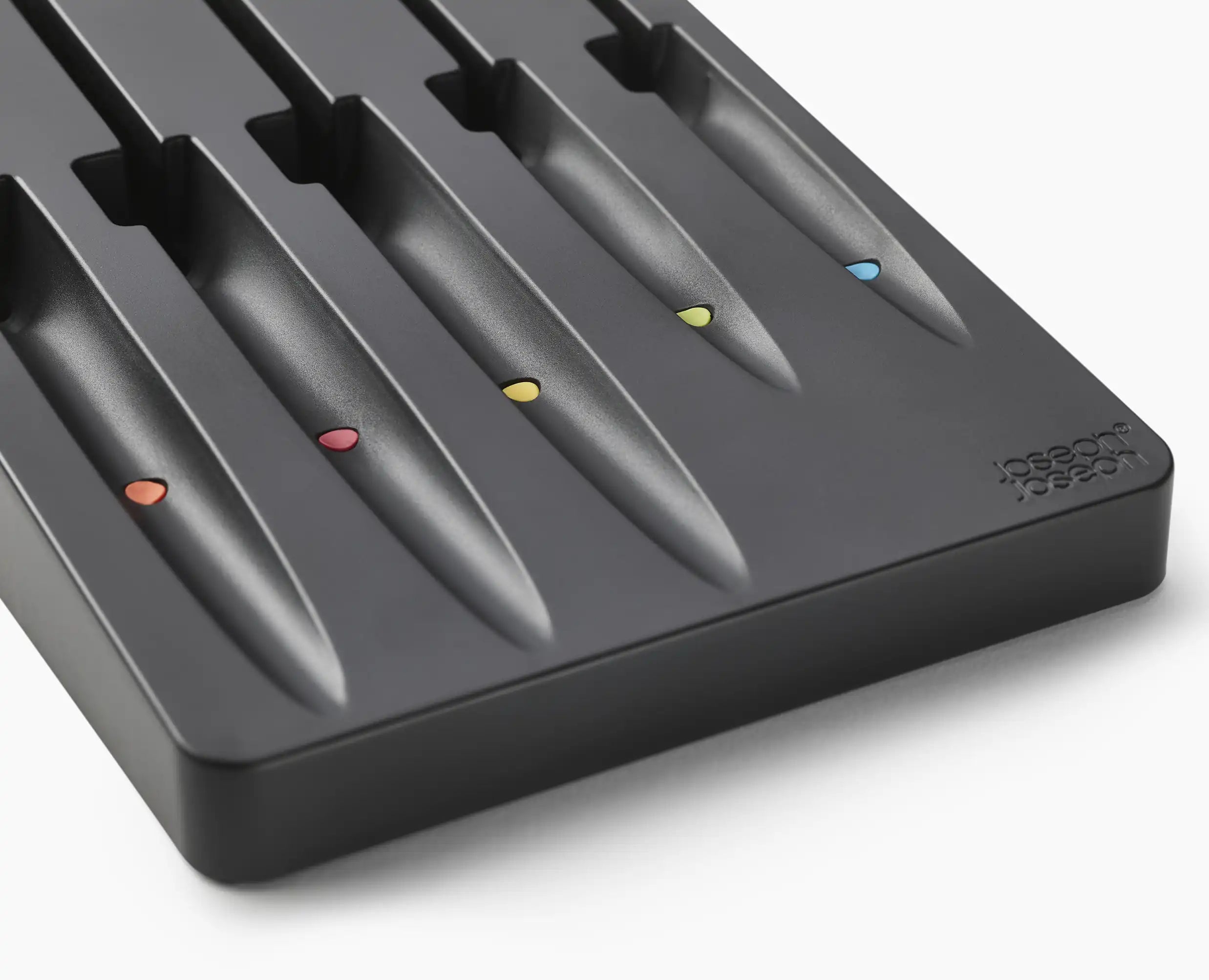 joseph-joseph-elevate-store-5-piece-multicolour-knife-set-with-in-drawer-storage image 6
